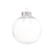 thumbnail image 1 of Bola de plastico Irfora Adornos navideños Bola transparente de 6 cm / 2,36 pulgadas Bola de decoración transparente de plástico DIY Adornos rellenables para festivales de banquete de boda Irfora Bola de plastico, 1 of 7