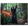 Adam Driver Autographed Star Wars: The Force Awakens 8?10 Kylo Ren in the Forest of Takodana Photo