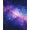 Purple, Pattern 3, variant on Flatwoven High Traffic Area Rug, Cosmic Purple Nebula Aesthetic, Non Slip, Stain Resistant, Washable Area Rugs for Living Room, Bedroom(Purple, 4X6)