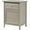 Silver Champagne, variant on Glory Furniture Izzy Solid Wood 1-Drawer/1-Door Nightstand in Beige