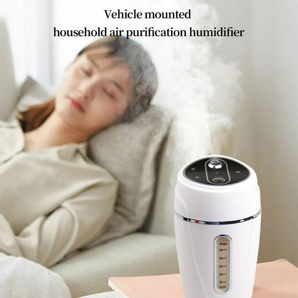 Unee Car Diffuser, USB 100ml Mini Humidifier Essential Oil Diffuser Car  Freshener Aromatherapy Diffuser(Black)