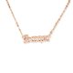 thumbnail image 5 of Collar de constelaciones sweethay oro rosa Escorpio 10Conjunto, 5 of 6