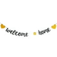 thumbnail image 1 of Welcome Home Banner Housewarming Decorations 1Set 4.5X4X0.04In, 1 of 5