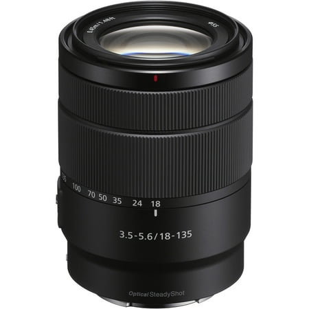 Sony Alpha E-Mount 18-135mm f/3.5-5.6 OSS Zoom (Best 24 70 Lens For Sony)