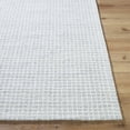 thumbnail image 2 of Hauteloom Anahid Wool Hallway, Kitchen Runner Rug - Contemporary - Light Silver, White - 3' x 10', 2 of 6