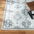 thumbnail image 5 of TOWN & COUNTRY EVERYDAY Avani Cottagecore Medallion Everwash® Washable Runner Area Rug with Non-Slip Backing, Pet Friendly Rug, Grey, 1'7"x6'6", 5 of 13