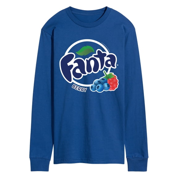 Fanta - Berry Logo Long Sleeve Graphic T-Shirt