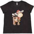 thumbnail image 3 of Inktastic Christmas Molly Moose Women's Plus Size T-Shirt, 3 of 5