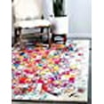 thumbnail image 3 of Unique Loom Estrella Couleurs Vives Zone Tapis 3' 3 x 5' 3 Rectangle Multi/Beige, 3 of 10