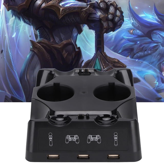 Cargador multifuncional Bling Bling Para PS4/base de carga PS4