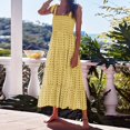thumbnail image 1 of WILLBEST Vestidos Largos Casuales para Mujer, Vestido Largo de Playa con Volantes, Maxi Vestido Bohemio Floral de Verano con Cuello Redondo para Mujer Extra Grande, 1 of 3
