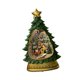 thumbnail image 5 of Caja de música para árbol de Navidad, caja musical iluminada, decoración navideña, arte portátil Papá Noel, 5 of 9