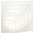 thumbnail image 4 of COOPHYA 8Pcs Circle Stencils for Painting and Diy Crafts in White with Round Design, 4 of 8