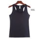 thumbnail image 4 of Guardurnaity Chaleco de algodón para mujer, ropa recortada de moda de punto, camiseta transpirable fresca, camisas de fondo exterior de primavera, Prendas para la parte del cuerpo Negro 3XL Guardurnaity AP010463-06B, 4 of 6
