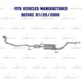 thumbnail image 6 of Northeastern Exhaust Front Pipe, Catalytic, Muffler & Tail Pipe Fits 1996-1999 Jeep Cherokee 4.0L - Direct Fit EPA-Approved | Stainless Steel Complete System, 6 of 9