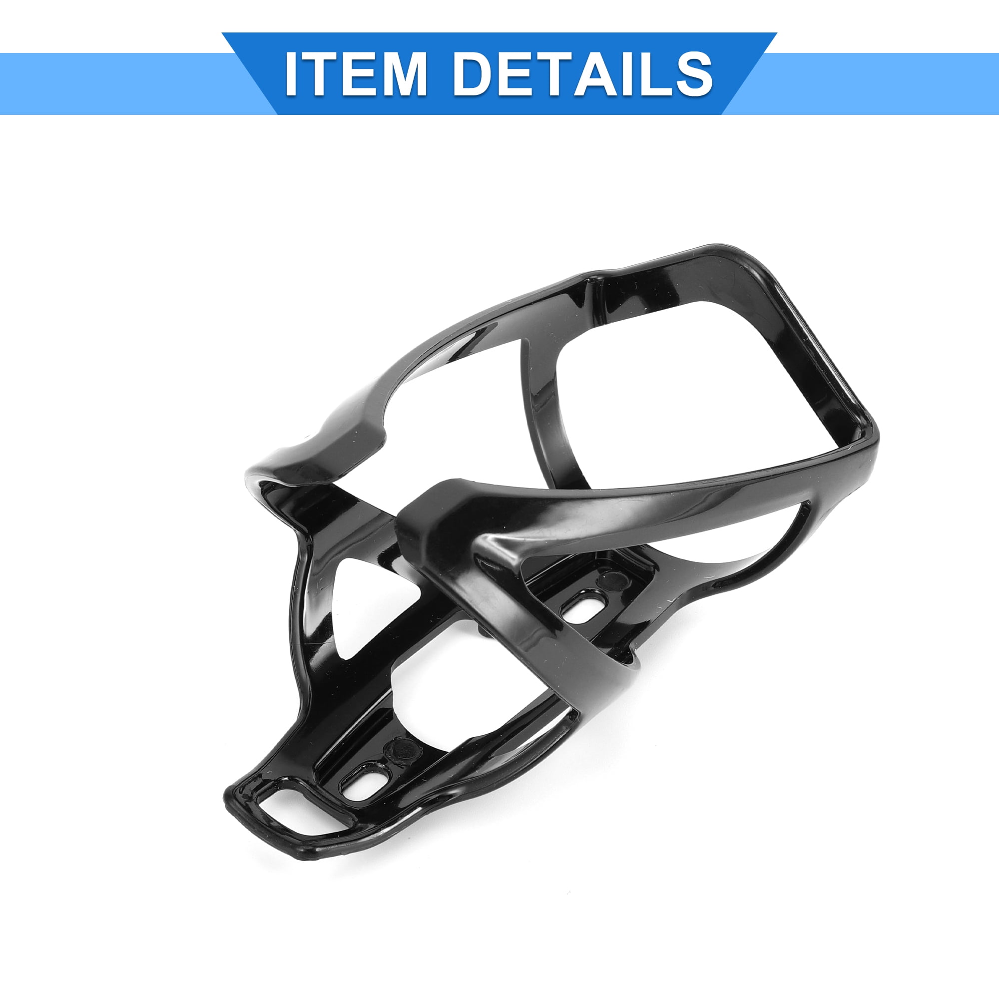 Unique Bargains Bicycle Bottle Cage Bike Holder Cycling Road Mountain Water Carrier Rack