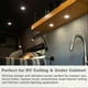 thumbnail image 5 of 4 X 12v Led Recessed Ceiling Lights Campervan Dimmable Downlights For Motorhome Boat Van Caravan Yacht Bathroom(black, Cool White 3200k), 5 of 5