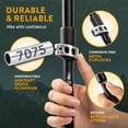 thumbnail image 2 of Premium Foldable Hiking Poles by USA  - Adjustable, Lightweight Trekking Poles Made of Aircraft Aluminum, 2 of 7
