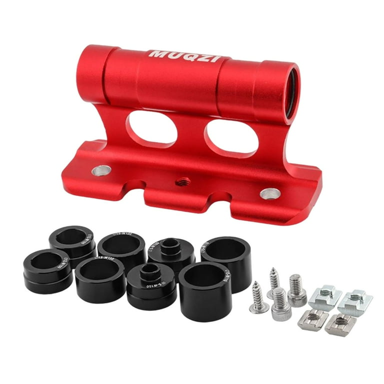 Bike Fork Mount thru Axle Carrier Stand Holder Car Roof Mount Versatile Front Fork for Truck Bed Trailer Red