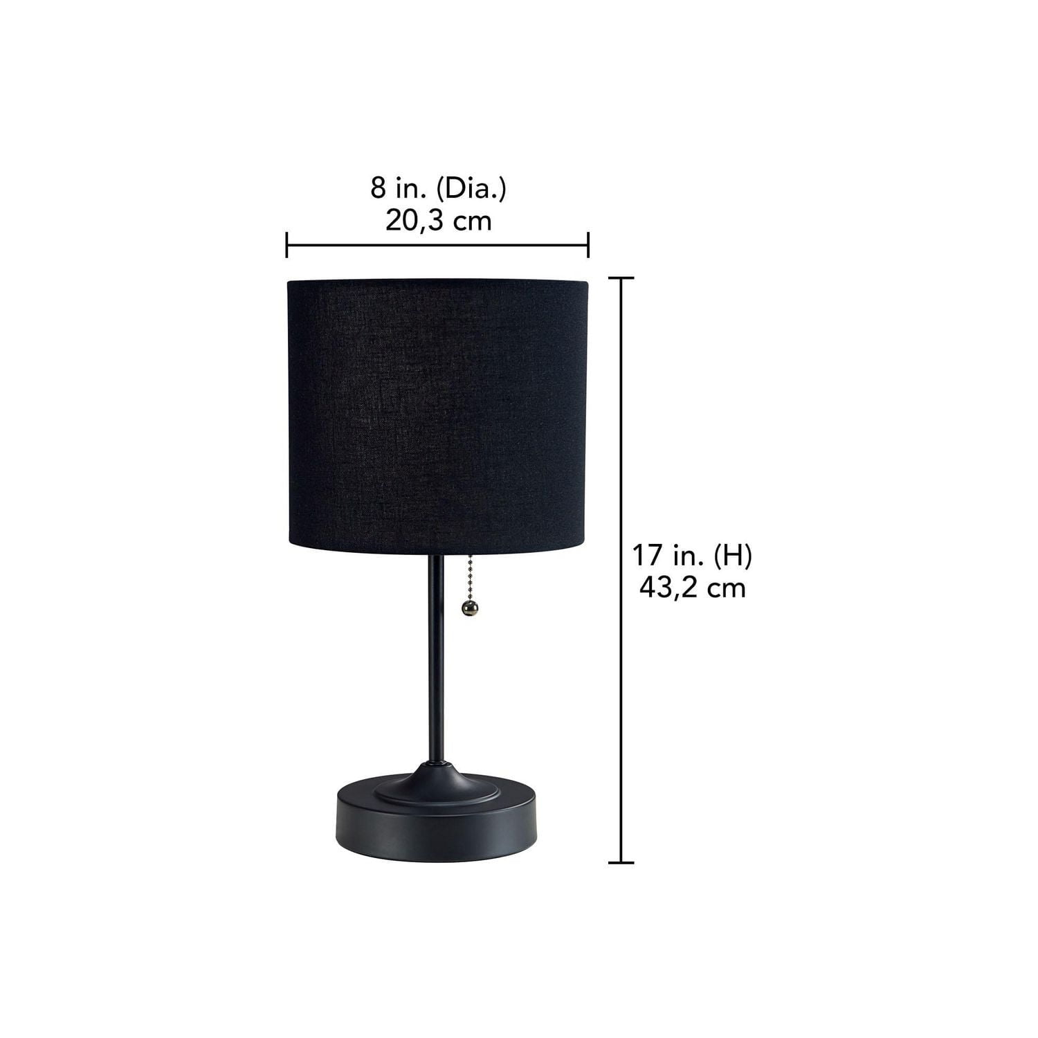 Lampe de table HOMETRENDS Hauteur : 43,2 cm