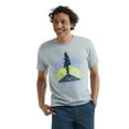 thumbnail image 5 of Hanes Explorer Unisex Graphic T-Shirt, Redwood Tree Light Steel XS, 5 of 5