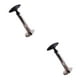 thumbnail image 2 of Bearachild Cortador pelador de piña de acero inoxidable, herramienta de corte fácil para cortar frutas, cocina casera, accesorios para restaurante mango negro 2piezas Bearachild CBP095048, 2 of 5