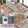 thumbnail image 6 of Pioneer Flower Floral Print Pattern Kitchen Rug Mat,Kitchen Runner Rugs Non Skid Washable,Decorative Kitchen Floor Mats for Kitchen,Sink,Laundry,17"x47.2", 6 of 7