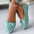 thumbnail image 6 of Sngxgn Women's Flats Shoes Dress Shoes Ballet Flats Comfortable Flats(Blue,39), 6 of 8