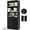 Black, variant on Homieasy 71" Tall Bookcases with 3 Large Drawers & 3 Shelves, Wooden Bookshelf for Living Room Office, with USB Ports & Outlets.White