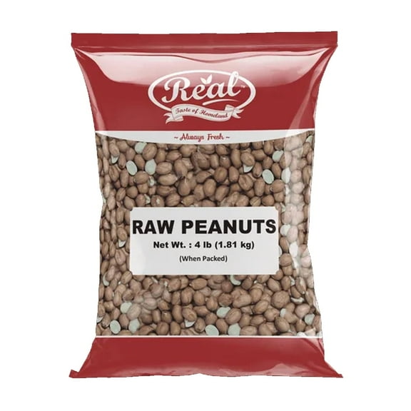 Real Raw Peanuts 4 LBS