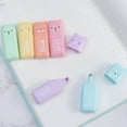 thumbnail image 4 of Set, Mini Highlighter, Bear Shaped Highlighter, Color Marker, Ledger Pen, Back To School, School Supplies, Kawaii Stationery, Colors For School, Markers, Stationery, Writing Pens, Colored Markers, 4 of 5