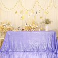 thumbnail image 1 of GFDYREE Sequin Tablecloth, Wedding, Sweetheart, Christmas Tree, Rectangular, 50"x80", Lavender, 1 of 6