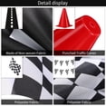 thumbnail image 3 of Set de conos de tráfico y banderas de carreras Skylety de Party Supplies, 3 of 6