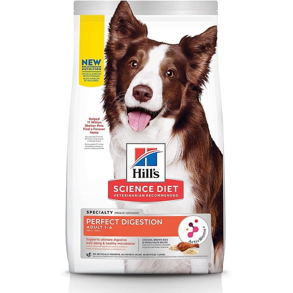 Alimento Seco para Perro Hill's Pet Nutrition Science Diet Perfect Digestion; Adulto 5.4 kg Digestión Perfecta