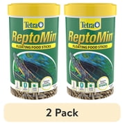 (2 pack) Tetra ReptoMin Floating Food Sticks, Soft Stick Food Formulated for Aquatic Turtles, 2.83 oz