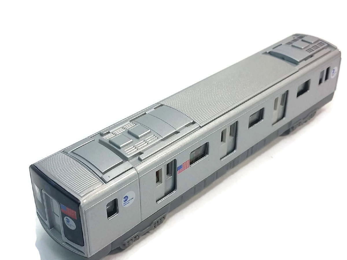 New York City MTA Subway E Train Diecast 7.5" Light & Sound 