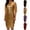 Style1-Gold dresses for women, variant on Cocktail Dresses for Women Round Neck Chiffon Sleeves Glossy Midi Dress Elegant Silhouette for Party Evening Events Night Outings Purple S