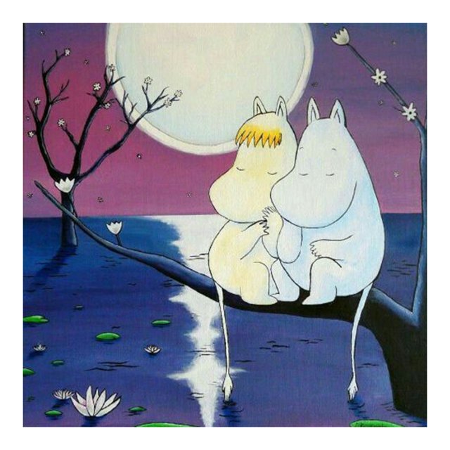 Cuadros Decorativos 5D DIY diamante pintura completo redondo taladro dibujos animados hipopótamo en árbol imagen pared artes JShteea Nuevos Originales