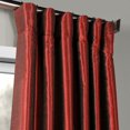 thumbnail image 2 of Half Price Drapes Ruby Faux Dupioni Silk Room Darkening Curtains for Bedrooms (1 Panel), 50WX 84L, 2 of 6