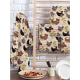 thumbnail image 2 of Farmhouse Rooster Kitchen Dish Towels for Drying Dishes Set of 2, Vintage Watercolor Flowers Wood Grain Waffle Weave Microfiber Hand Tea Bathroom Towels Quick Dry & Absorbent Towel 15.7x23.6, 2 of 7