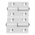 thumbnail image 1 of Cabinet Hinge, Aluminum 2 Pcs Anti Dust High Strength Thickened Flip Hinges  For Home, 1 of 8