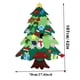 thumbnail image 3 of Set De Árbol De Navidad Diy Con Adornos Para Niños Regalos De Navidad Para Colgar En La Puerta O La Pared Árbol De Navidad Con 32 Accesorios, 3 of 8