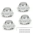 thumbnail image 1 of 4pcs 3in Wheel Center Hub Caps Aluminum Alloy Covers 7PP601149A Replacement AccessoryTitanium Color, 1 of 14