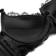 thumbnail image 4 of Varsbaby Lace Push up Bra Embroidery Underwear for Women, 4 of 5