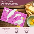 thumbnail image 3 of Bird Silicone Molds - Chocolate Fondant Mold For Chocolate Candy Baking Sugar Cakes Decorating - Send Goods From Local Warehous, 3 of 5