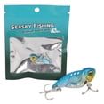 thumbnail image 3 of 5g Metal VIB Blade Lure, Laser Coating Effect Artificial 5g Sinking Vibration Lures 3D Eyes For Freshwater ANGGREK Otros, 3 of 8