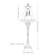 thumbnail image 5 of Sunnydaze Home Grandeur 28.75" Classic Bronze Accent Table Lamp with Beige Shade (2 Count), 5 of 12