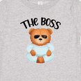thumbnail image 4 of Inktastic Baby Boy Funny the Boss Boys Baby T-Shirt, 4 of 5
