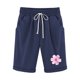 thumbnail image 1 of Cordón de Impresión de la Cintura Elástica Casual, Pantalones de Pijama para el Hogar, la Playa, la Ropa de Dormir Y el Uso Diario, 1 of 3