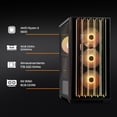 thumbnail image 2 of PC gamer Yeyian YPA-MS5500B-96XP1M AMD Ryzen 5 5500, AMD RX9060 8GB, 16GB DDR4 3200 MHz, 1TB NVMe, AMD B550, 650w 80+ Gold, WIFI, BT, 2 of 6